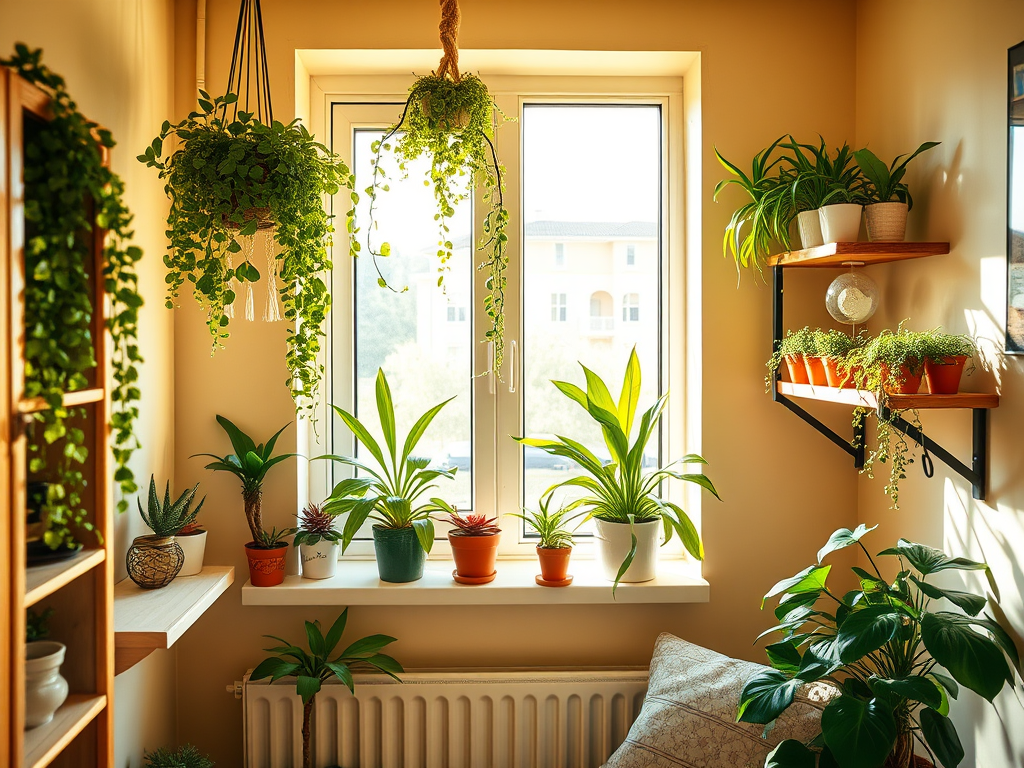 Cultive Plantas em Seu Apartamento