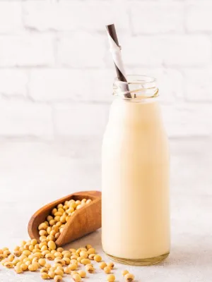 Benefícios do Leite de Soja Imagem Canva
