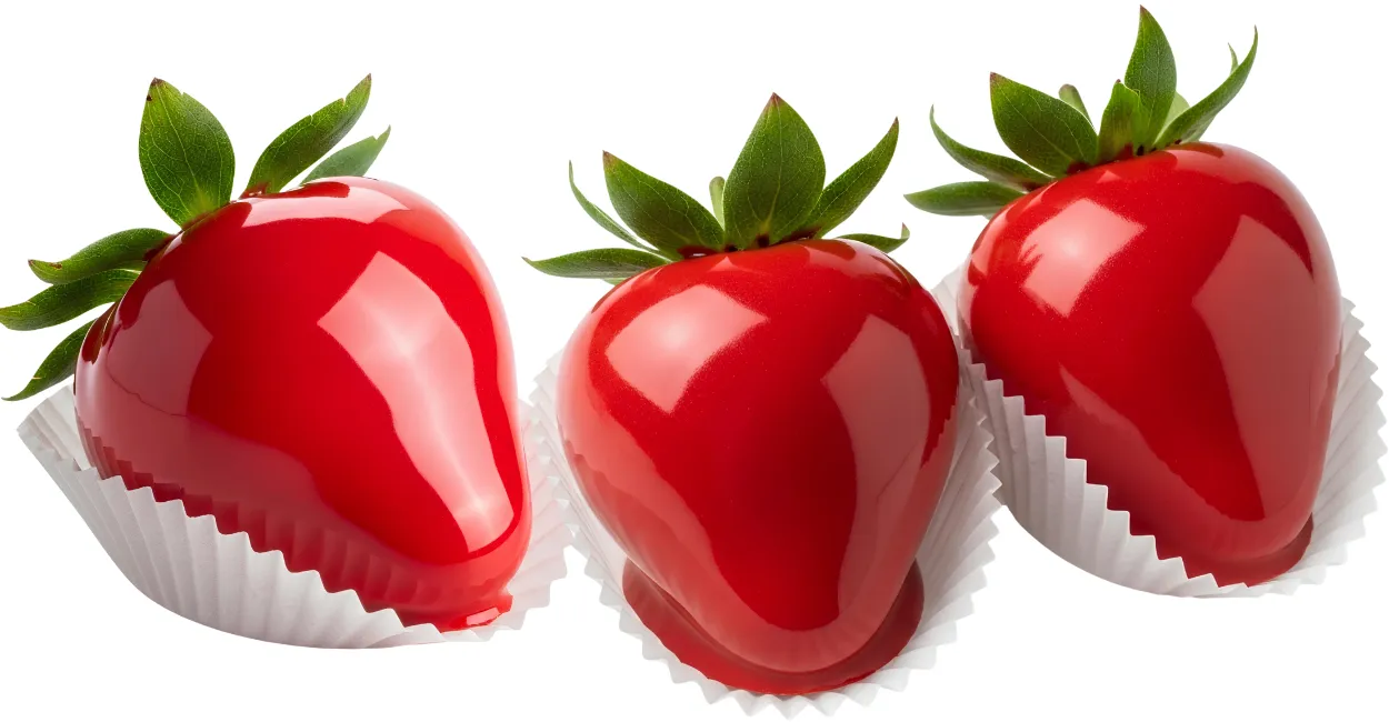 Morangos do Amor Imagem Canva Pro