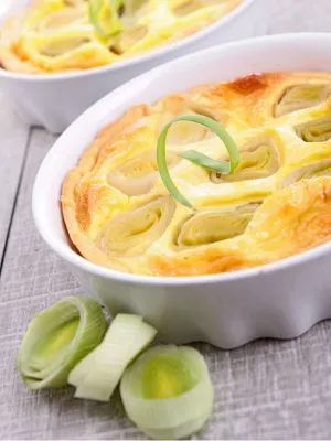quiche alho poro