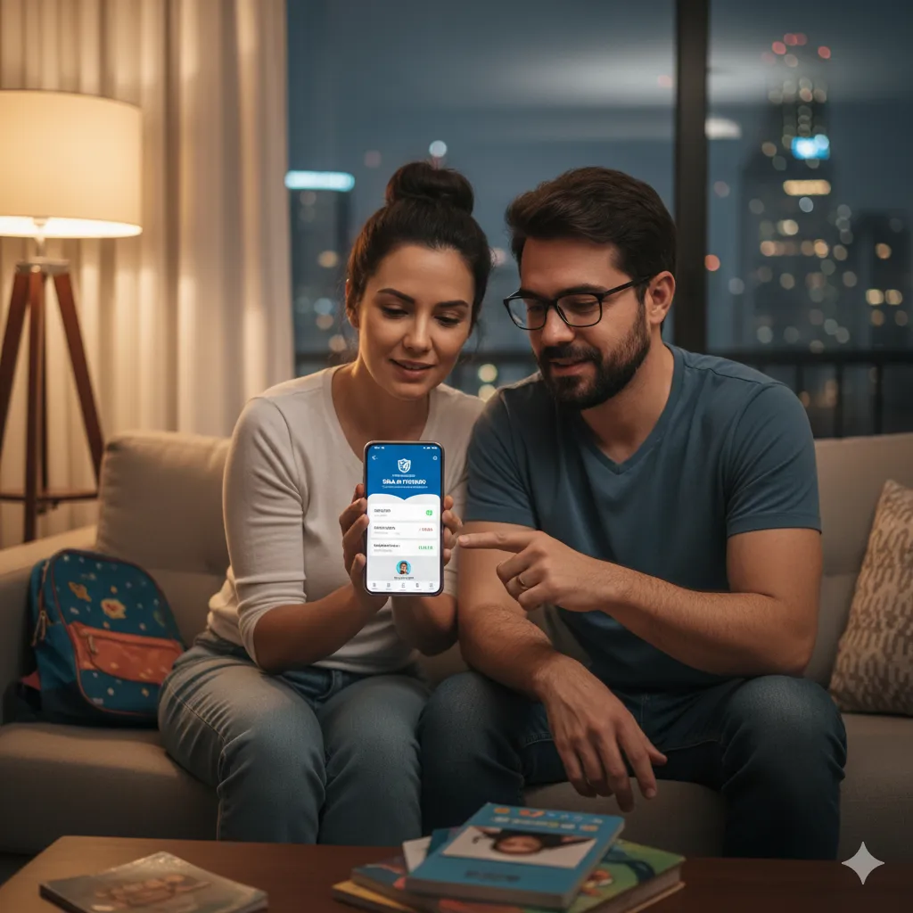 Controle dos pais para com notas, freqencia e atividades em sala de aula