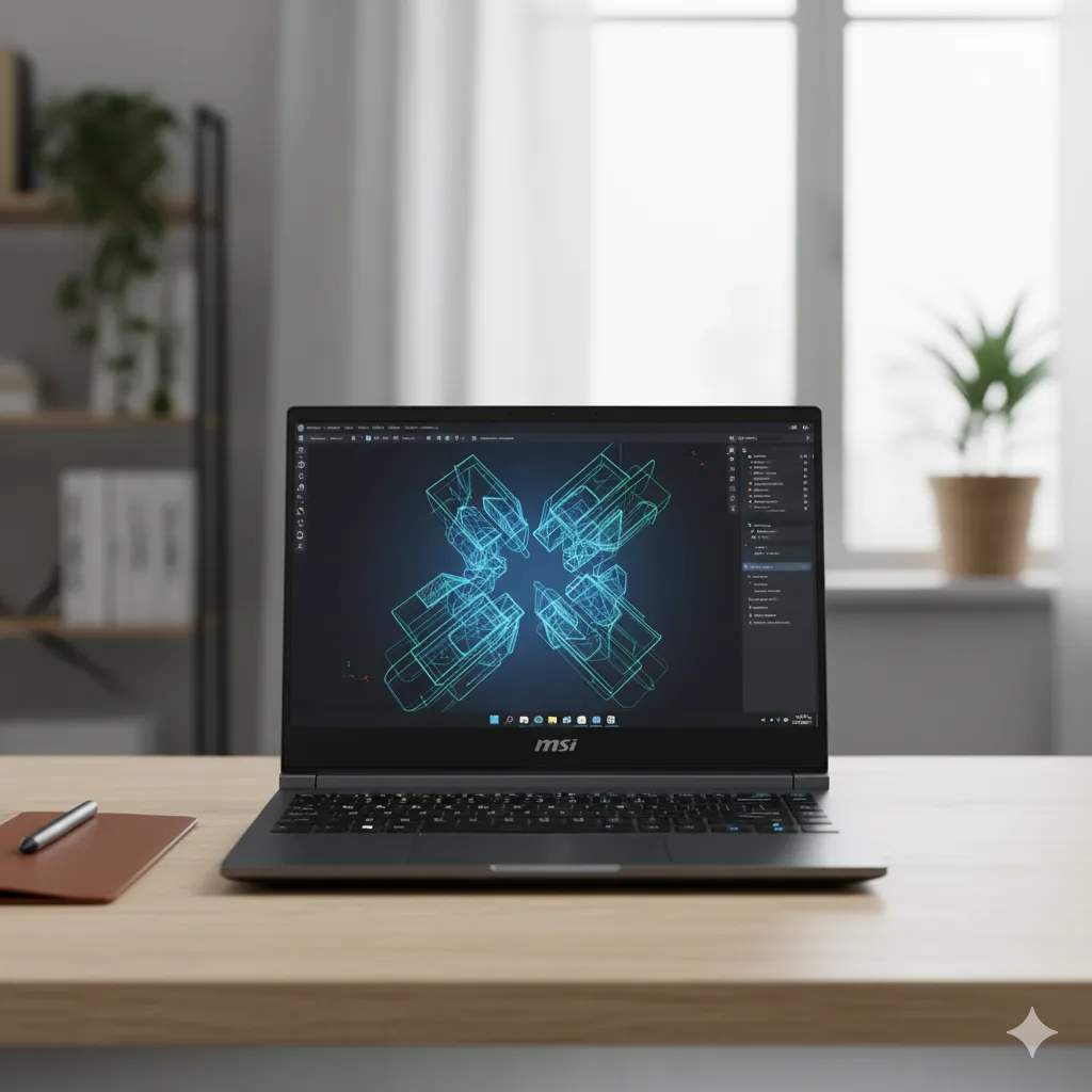 MSI Creator Z16 HX Studio 2025 para criadores de vídeo