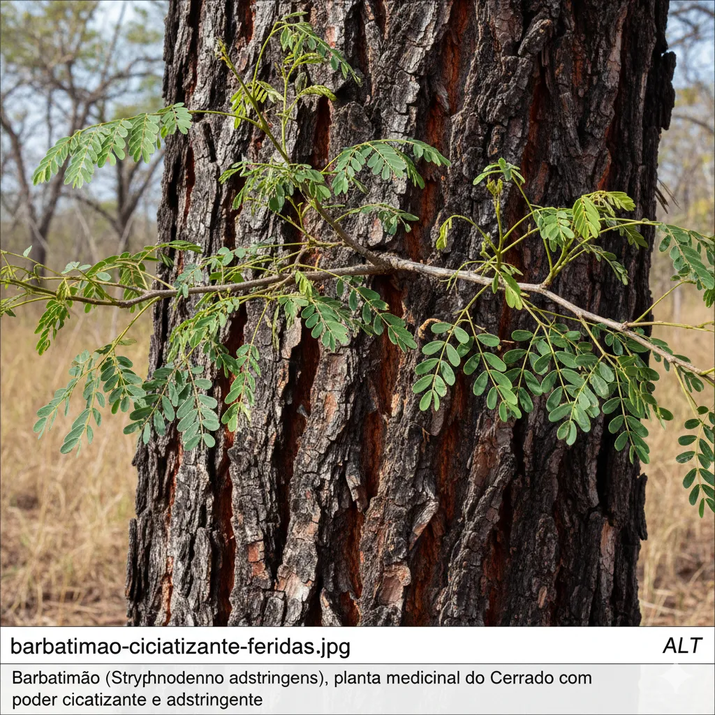 barbatimao cicatrizante feridas