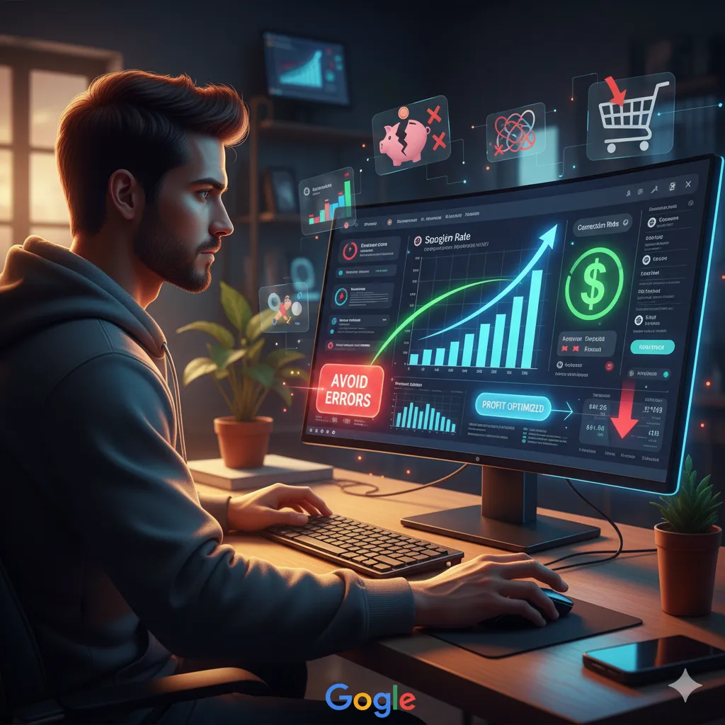 corpo erros no google ads