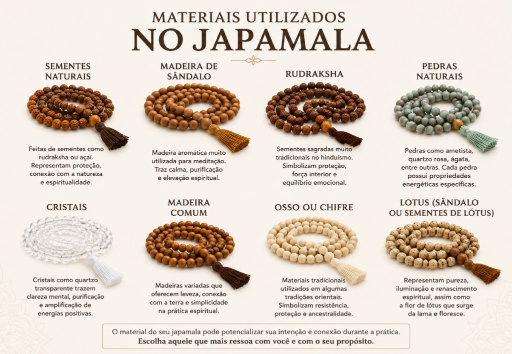 japamalas-material-1024x709 Japamala: O Que É, Significado, Benefícios e Como Usar